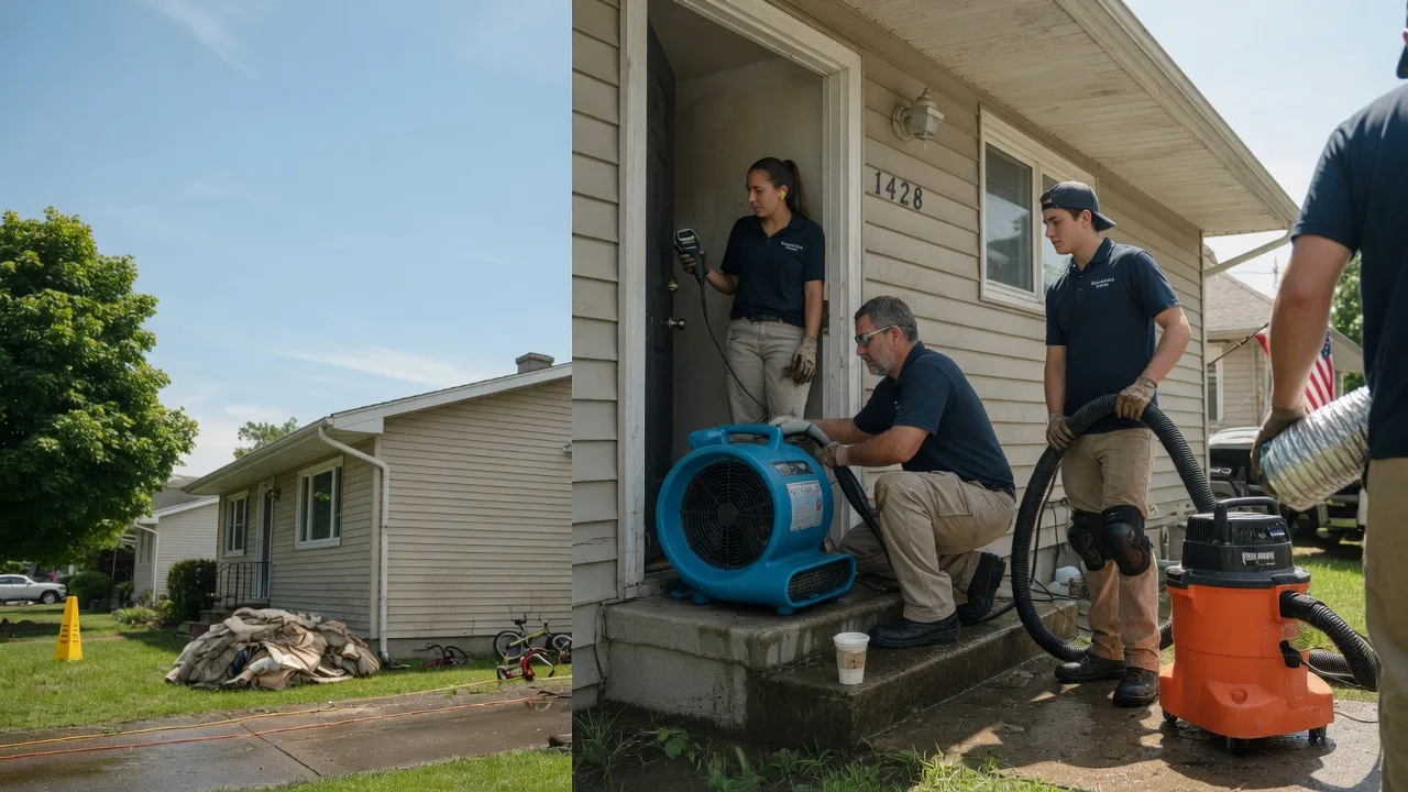 Water Damage Restoration in Orland, IN near me